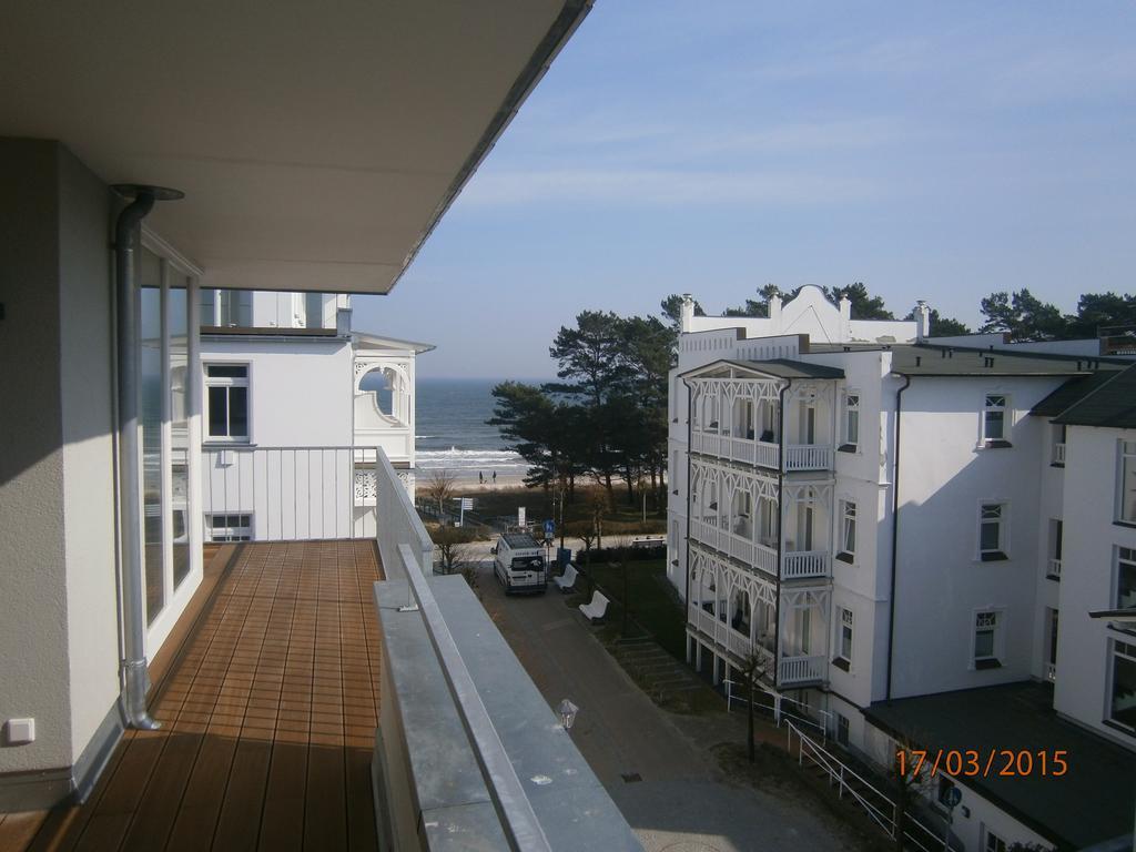 Strandnahe Fewos Mit Terrasse Oder Dachterrasse, Strandhaus Seeblick, Binz Quarto foto