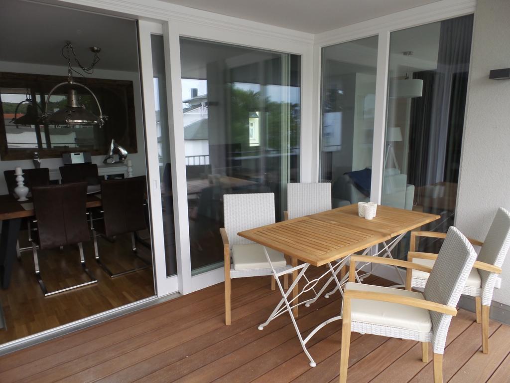 Strandnahe Fewos Mit Terrasse Oder Dachterrasse, Strandhaus Seeblick, Binz Quarto foto