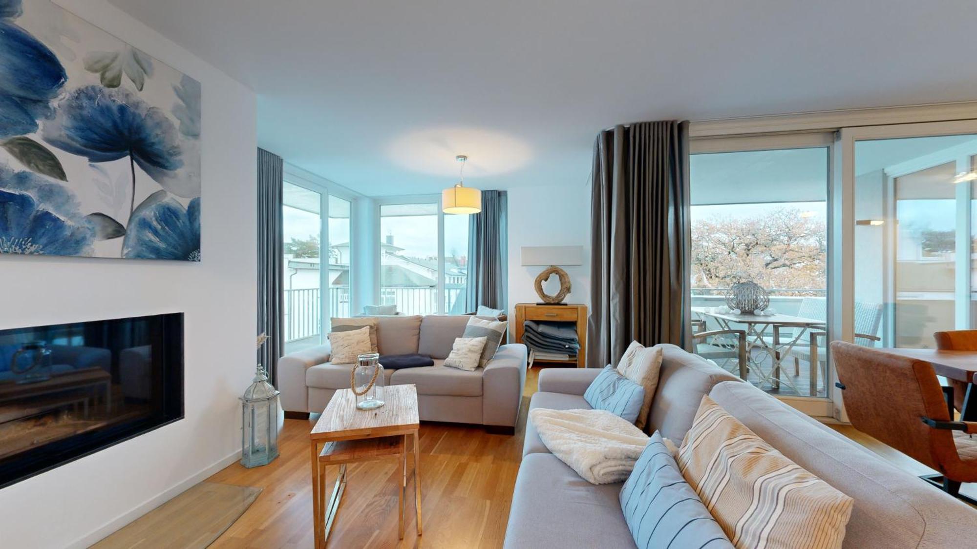Strandnahe Fewos Mit Terrasse Oder Dachterrasse, Strandhaus Seeblick, Binz Exterior foto