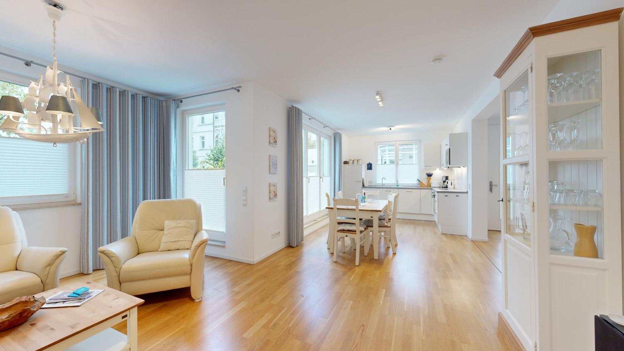 Strandnahe Fewos Mit Terrasse Oder Dachterrasse, Strandhaus Seeblick, Binz Exterior foto
